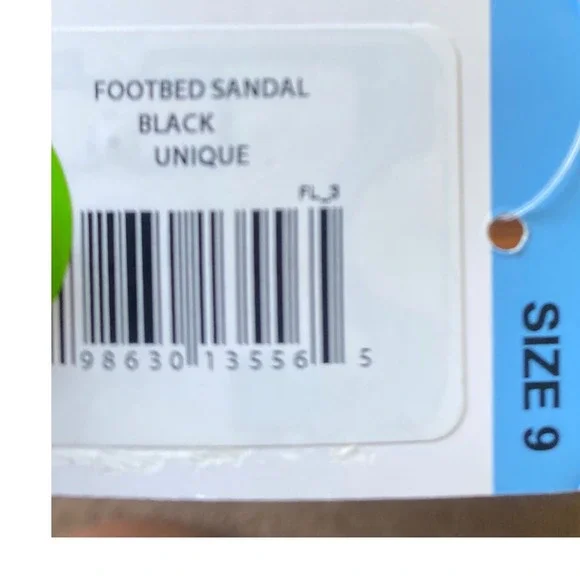 DV Dolce Vita Black Buckle Slides Sandals Comfortable Slip On Size 9 - Picture 6 of 11